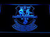 2nd Battalion 25th Marines LED Neon Sign USB - Blue - TheLedHeroes