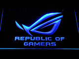 Republic of Gamers LED Sign - Blue - TheLedHeroes