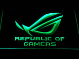 Republic of Gamers LED Sign - Green - TheLedHeroes