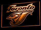 Toronto Blue Jays (4) LED Neon Sign USB - Orange - TheLedHeroes