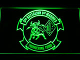 FREE 3rd Battalion 1st Marines LED Sign - Green - TheLedHeroes