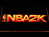 NBA 2K LED Sign - Orange - TheLedHeroes