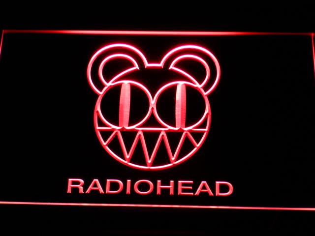 Radiohead LED Neon Sign Electrical - Red - TheLedHeroes