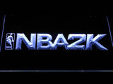 FREE NBA 2K LED Sign - White - TheLedHeroes