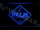 Palm LED Neon Sign USB - Blue - TheLedHeroes
