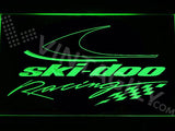 Ski-doo Racing LED Neon Sign USB - Green - TheLedHeroes