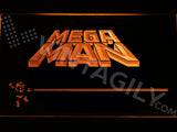 Mega Man LED Sign - Orange - TheLedHeroes