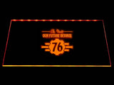 Fallout 76 Our Future Begins! LED Neon Sign USB - Orange - TheLedHeroes