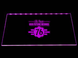 Fallout 76 Our Future Begins! LED Neon Sign USB - Purple - TheLedHeroes