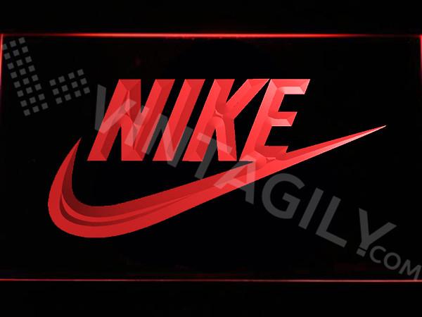 Nike 2 LED Neon Sign Electrical - Red - TheLedHeroes