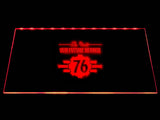 FREE Fallout 76 Our Future Begins! LED Sign - Red - TheLedHeroes