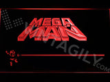 Mega Man LED Sign - Red - TheLedHeroes