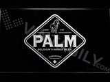 Palm LED Neon Sign USB - White - TheLedHeroes