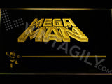 FREE Mega Man LED Sign - Yellow - TheLedHeroes