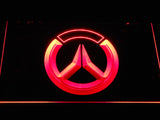 Overwatch Logo LED Neon Sign USB - Red - TheLedHeroes