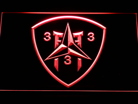 FREE 3rd Battalion 3rd Marines LED Sign - Red - TheLedHeroes