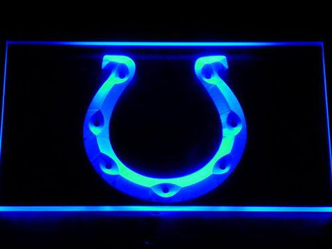 Indianapolis Colts (3) LED Neon Sign Electrical - Blue - TheLedHeroes
