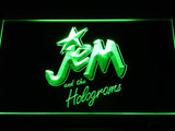 Jem and the Holograms LED Neon Sign USB - Green - TheLedHeroes