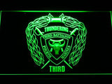 3rd Battalion 4th Marines LED Neon Sign Electrical - Green - TheLedHeroes