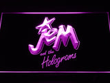 Jem and the Holograms LED Neon Sign USB - Purple - TheLedHeroes