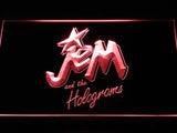 Jem and the Holograms LED Neon Sign USB - Red - TheLedHeroes