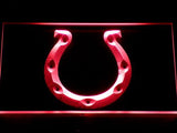 Indianapolis Colts (3) LED Neon Sign Electrical - Red - TheLedHeroes