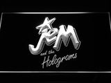 Jem and the Holograms LED Neon Sign USB - White - TheLedHeroes