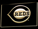FREE Cincinnati Reds  LED Sign - Yellow - TheLedHeroes