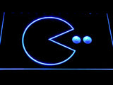 FREE Pac-Man Logo LED Sign - Blue - TheLedHeroes