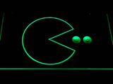 Pac-Man Logo LED Neon Sign Electrical - Green - TheLedHeroes
