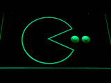 FREE Pac-Man Logo LED Sign - Green - TheLedHeroes