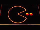 FREE Pac-Man Logo LED Sign - Orange - TheLedHeroes