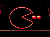 Pac-Man Logo LED Neon Sign Electrical - Red - TheLedHeroes