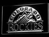 FREE Colorado Rockies LED Sign - White - TheLedHeroes