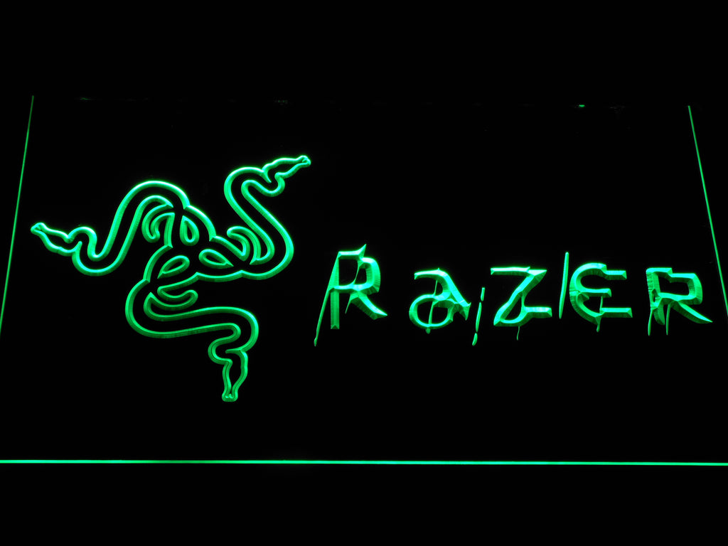 Razer LED Sign - Green - TheLedHeroes