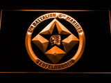 3rd Battalion 6th Marines LED Neon Sign USB - Orange - TheLedHeroes