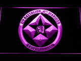 FREE 3rd Battalion 6th Marines LED Sign - Purple - TheLedHeroes