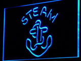 Steam Beer LED Neon Sign Electrical - Blue - TheLedHeroes