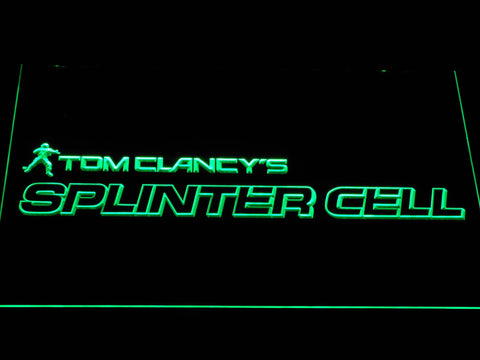 Tom Clancy's Splinter Cell LED Neon Sign Electrical - Green - TheLedHeroes