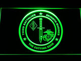 3rd Battalion 7th Marines LED Neon Sign Electrical - Green - TheLedHeroes