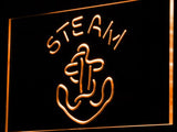 Steam Beer LED Neon Sign Electrical - Orange - TheLedHeroes