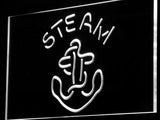 Steam Beer LED Neon Sign USB - White - TheLedHeroes