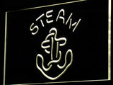 Steam Beer LED Neon Sign USB - Yellow - TheLedHeroes