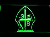 3rd Battalion 8th Marines LED Neon Sign Electrical - Green - TheLedHeroes