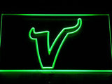 Minnesota Vikings V LED Neon Sign USB - Green - TheLedHeroes