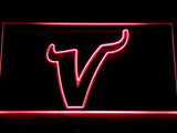FREE Minnesota Vikings V LED Sign - Red - TheLedHeroes