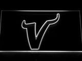 Minnesota Vikings V LED Sign - White - TheLedHeroes