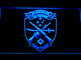 FREE 3rd Battalion 23rd Marines LED Sign - Blue - TheLedHeroes