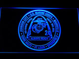 3rd Battalion 24th Marines LED Neon Sign Electrical - Blue - TheLedHeroes