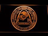 3rd Battalion 24th Marines LED Neon Sign USB - Orange - TheLedHeroes